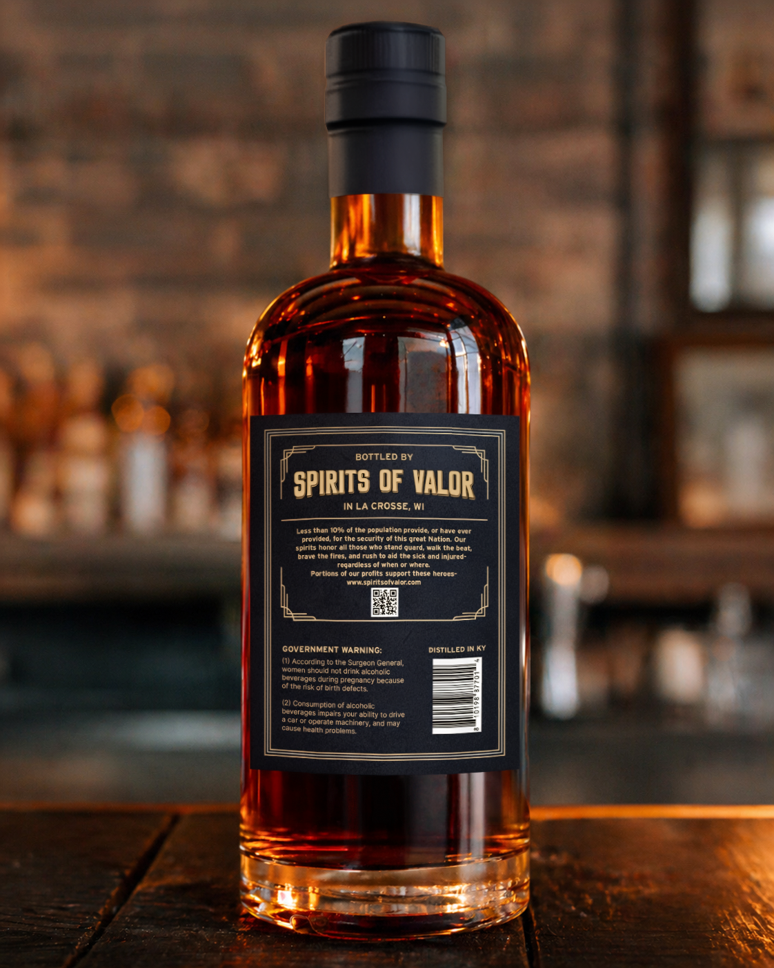 173d Airborne Bourbon Whiskey