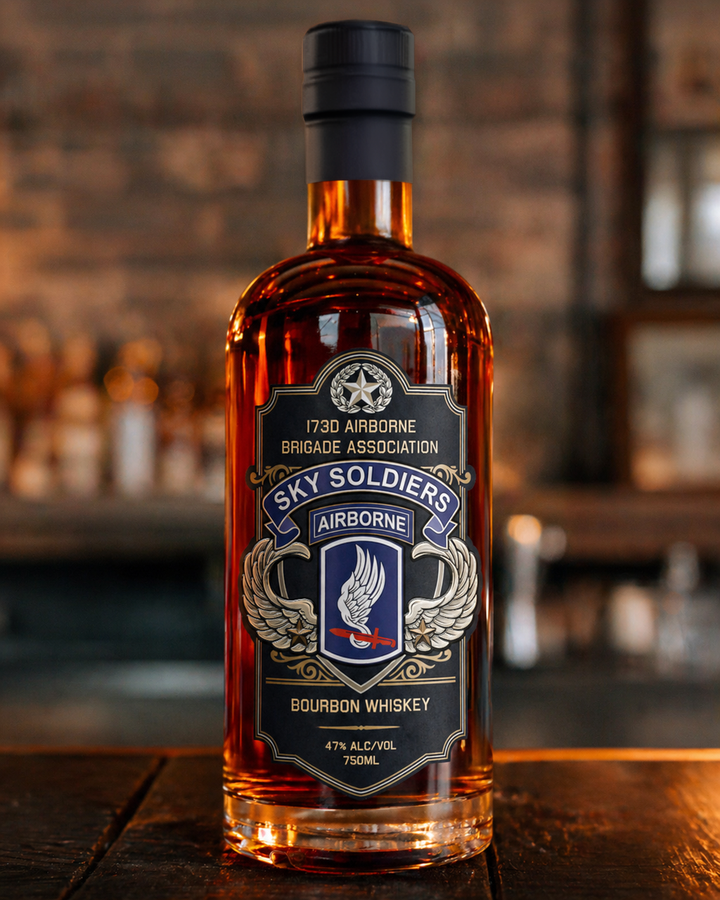 173d Airborne Bourbon Whiskey